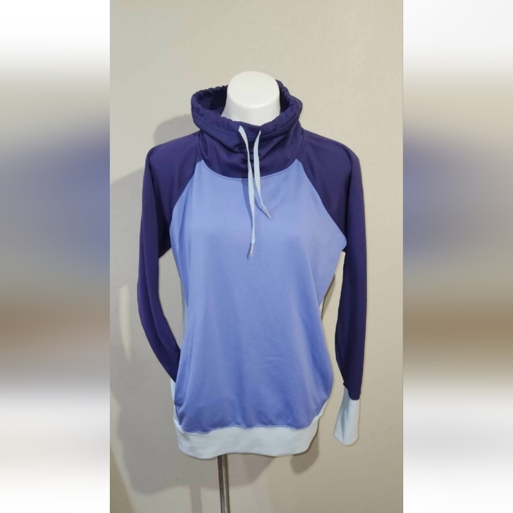 Women’s Two-Tone Purple Pullover Hoodie